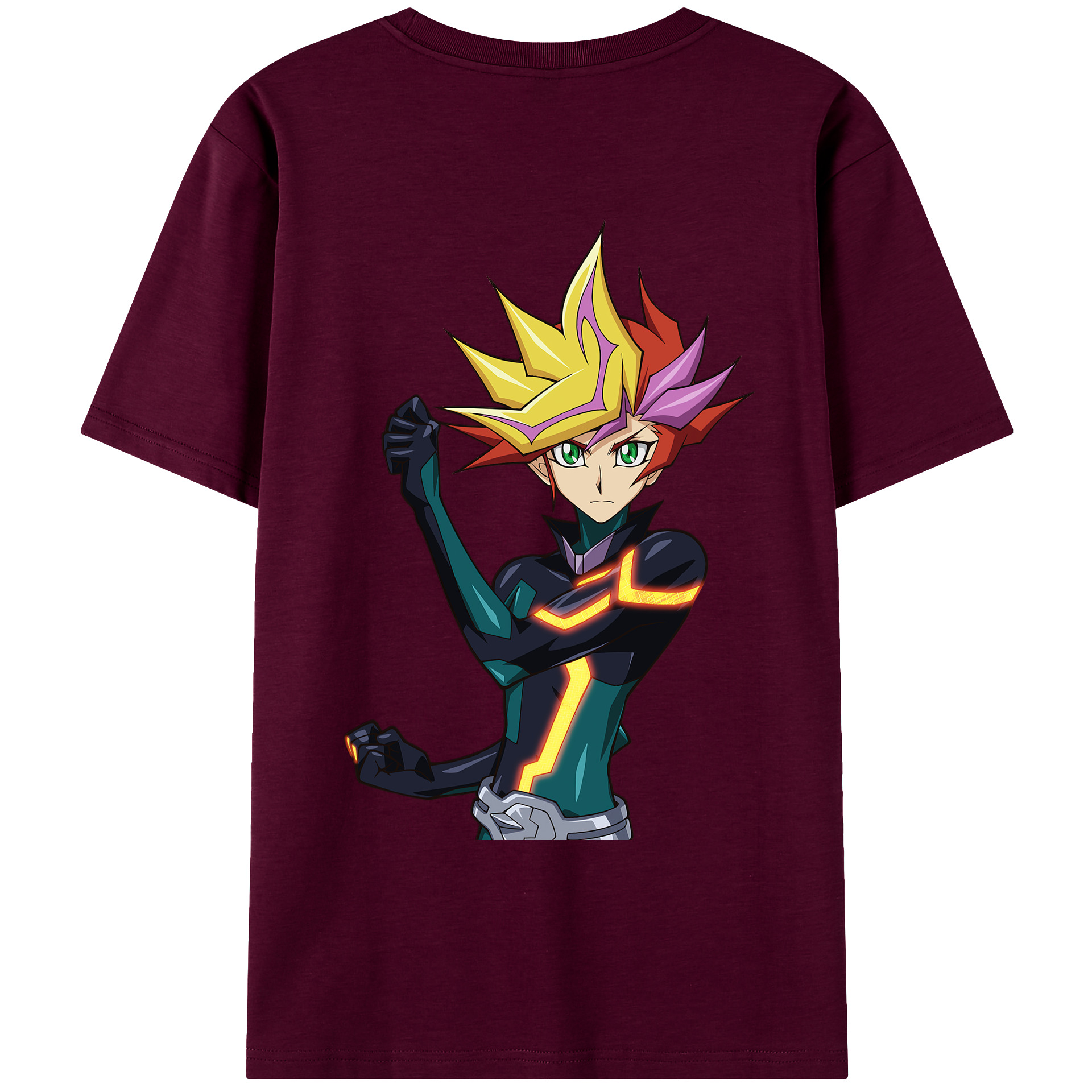 （画像用） 遊☆戯☆王 Yu-Gi-Oh! レディース半袖Tシャツ(バックプリント)